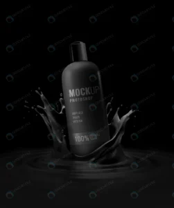 black bottle dropping splash mockup crcbc121afd size31.75mb 1 - title:Home - اورچین فایل - format: - sku: - keywords: p_id:18