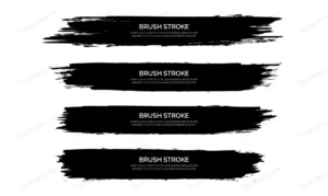 black brush stroke banner template collection crc8e2c37d2 size1.65mb - title:Home - اورچین فایل - format: - sku: - keywords: p_id:18