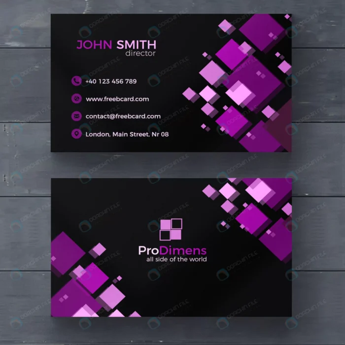 black business card with purple squares.webp crce47ddc33 size1.79mb - title:کارت ویزیت لایه باز بنفش مشکی زیبا - اورچین فایل - format:PSD - فتوشاپ - sku:crce47ddc33 - keywords: p_id:48019