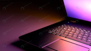 black desk laptop computer with color pink purple rnd121 frp7003868 - title:Home - اورچین فایل - format: - sku: - keywords: p_id:18