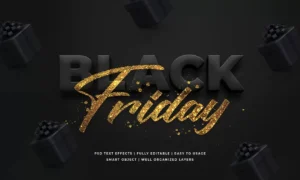 black friday 3d text style effect template - title:Home - اورچین فایل - format: - sku: - keywords: p_id:18