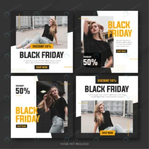 black friday campaign instagram post bundle templ crc26a6a011 size2.97mb - title:Home - اورچین فایل - format: - sku: - keywords: p_id:18