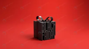 black friday gift box wrapped with black ribbon r crcb7d52bf3 size3.50mb 4500x2500 - title:Home - اورچین فایل - format: - sku: - keywords: p_id:18