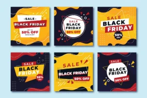 black friday instagram posts flat design crcda244872 size3.02mb - title:Home - اورچین فایل - format: - sku: - keywords: p_id:18