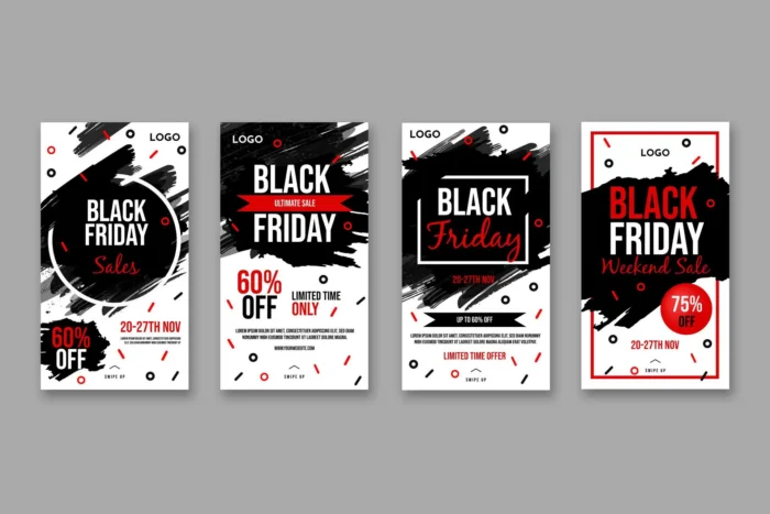 black friday instagram stories collection crc3bda61b9 size7.84mb - title:وکتور قالب و دیزاین استوری اینستاگرام - اورچین فایل - format:EPS - وکتور - sku:crc3bda61b9 - keywords: p_id:36379