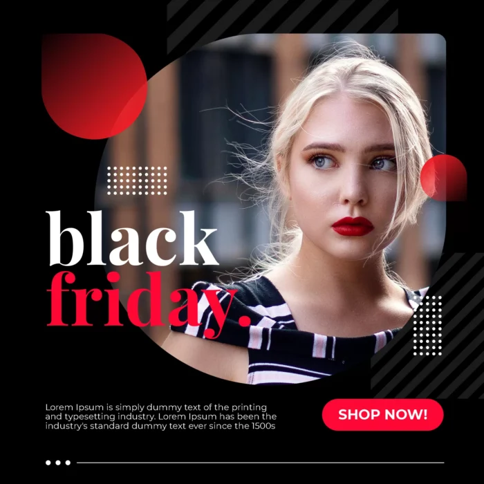 black friday instagram story tempalte with dark red color - title:دانلود قالب لایه باز پست اینستاگرامی جمعه سیاه با طراحی جذاب - اورچین فایل - format:PSD - فتوشاپ - sku:4251 - keywords: p_id:29878