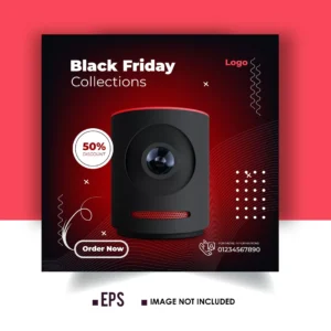 black friday product collections instagram ads banner social media post design - title:Home - اورچین فایل - format: - sku: - keywords: p_id:18