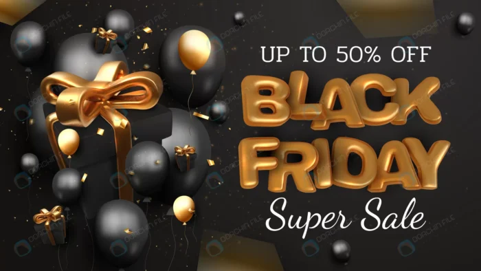 black friday sale banner background 3d luxury gol crc3ea2ae54 size15.03mb - title:فروش با تخفیف عالی ویژه جمعه سیاه - اورچین فایل - format:EPS - وکتور - sku:crc3ea2ae54 - keywords: p_id:64925