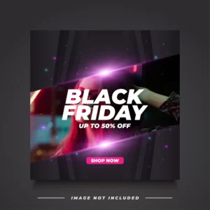 black friday sale banner template elegant style - title:Home - اورچین فایل - format: - sku: - keywords: p_id:18