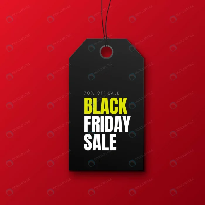 black friday sale banner with black price tag iso crcc0f38ddd size1.59mb - title:وکتور تگ فروش جمعه سیاه - اورچین فایل - format:EPS - وکتور - sku:crcc0f38ddd - keywords: p_id:58739