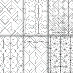 black geometric seamless patterns set white backg crceb1ae890 size4.43mb - title:Home - اورچین فایل - format: - sku: - keywords: p_id:18