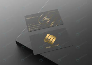 black gold business card mockup crc67967600 size65.62mb - title:Home - اورچین فایل - format: - sku: - keywords: p_id:18