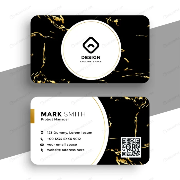 black gold marble texture business card crc64584cd2 size1.17mb - title:کارت ویزیت تجاری با پس زمینه مرمر مشکی - اورچین فایل - format:EPS - وکتور - sku:crc64584cd2 - keywords: p_id:93627