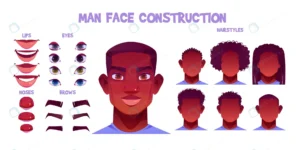 black man face construction avatar creation with crc59918ccb size0.86mb - title:Home - اورچین فایل - format: - sku: - keywords: p_id:18