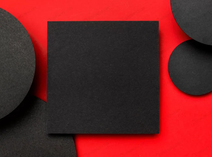 black red background top view crc3f10813d size1.69mb - title:تصویر مربع و دایره مقوایی مشکی در پس زمینه قرمز - اورچین فایل - format:JPG - استوک - sku:crc3f10813d - keywords:تصویر مربع و دایره مقوایی مشکی در پس زمینه قرمز, عکس استوک, بکگراند, پس زمینه, پس زمینه کاغذ, دایره, فایل تکی, مربع p_id:95461