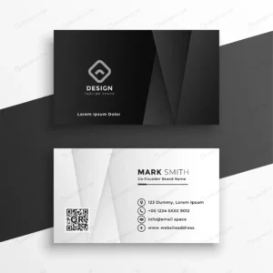 black white geometric business card design templa crc9ee15d01 size0.99mb - title:Home - اورچین فایل - format: - sku: - keywords: p_id:18