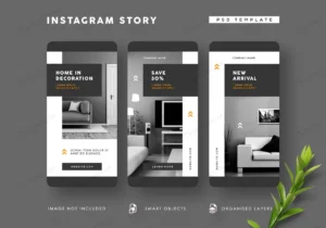black white interior instagram stories template crc81079bb9 size11.87mb - title:Home - اورچین فایل - format: - sku: - keywords: p_id:18