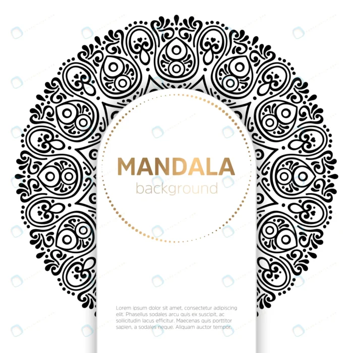 black white mandala template background crc3e638032 size3.83mb - title:وکتور طرح ماندالا - اورچین فایل - format:EPS - وکتور - sku:crc3e638032 - keywords: p_id:33730