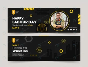 black yellow happy labour day banner set rnd301 frp25696399 - title:Home - اورچین فایل - format: - sku: - keywords: p_id:18