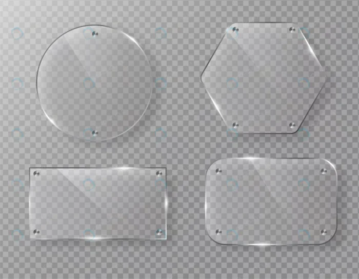 blank vector glass frame label transparent crc57b8f16e size7.79mb 1 - title:وکتور فریم شیشه ای شفاف - اورچین فایل - format:EPS - وکتور - sku:crc57b8f16e - keywords: p_id:52240