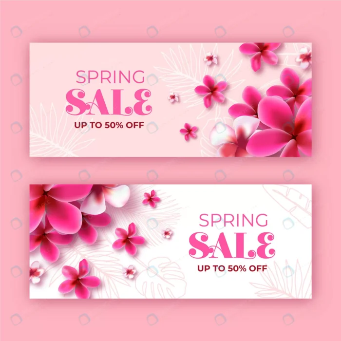 blooming monochrome spring flowers sales banner.j crcfd687dd0 size21.34mb 1 - title:وکتور بنر تخفیف با تم بهار - اورچین فایل - format:EPS - وکتور - sku:crcfd687dd0 - keywords: p_id:54943