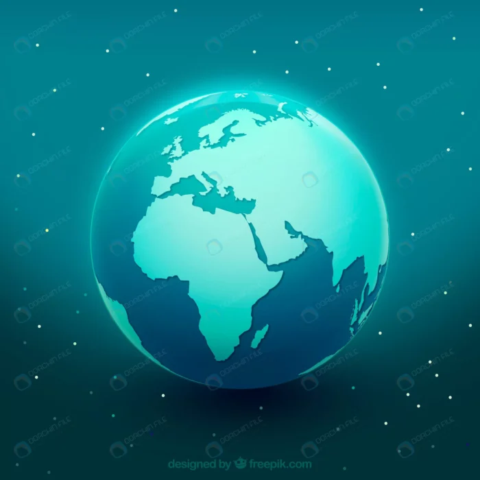 blue earth globe 2 crc18ad467f size14.96mb - title:وکتور کره زمین با تم سبز و آبی - اورچین فایل - format:EPS - وکتور - sku:crc18ad467f - keywords: p_id:55791