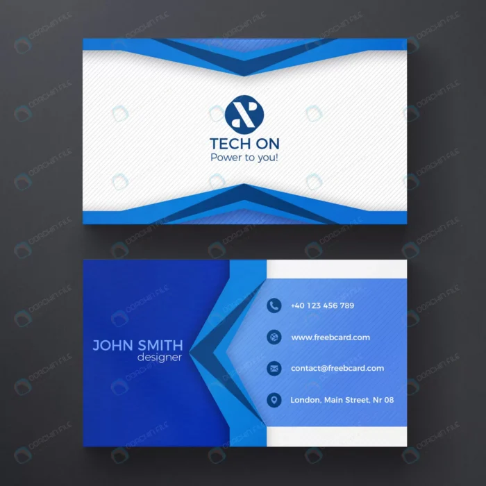 blue geometric card 1.webp crcb83cb157 size2.9mb 1 - title:کارت ویزیت آبی سفید با طراحی ساده - اورچین فایل - format:PSD - فتوشاپ - sku:crcb83cb157 - keywords: p_id:48233