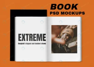 book mockup psd with vintage illustration remixed crc45207c8d size215.77mb - title:Home - اورچین فایل - format: - sku: - keywords: p_id:18