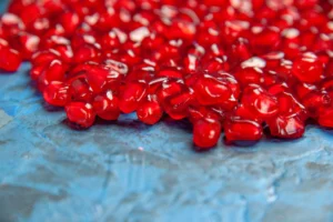 bottom close view pomegranate seeds blue free pla crc9c510573 size14.25mb 5600x3733 - title:Home - اورچین فایل - format: - sku: - keywords: p_id:18