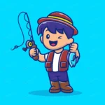 boy fishing with fishing rod icon illustration pe crc53dafb6e size0.89mb - title:Home Main - اورچین فایل - format: - sku: - keywords: p_id:18