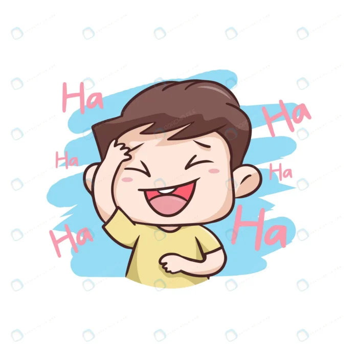 boy laughing very happy illustration crc40e45cf4 size1.99mb - title:کاراکتر پسر در حال خنده - اورچین فایل - format:EPS - وکتور - sku:crc40e45cf4 - keywords: p_id:88749