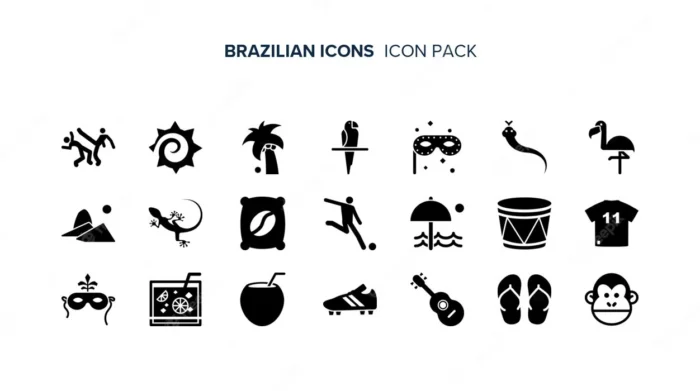 brazilian icons rnd143 frp25672527 - title:مجموعه آیکون های کشور برزیل - اورچین فایل - format:ICO - آیکون - sku:frp25672527 - keywords: p_id:85595