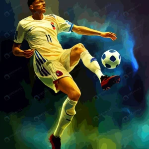 brazilian soccer player kicking ball rnd311 frp34594467 - title:Home - اورچین فایل - format: - sku: - keywords: p_id:18