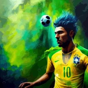 brazilian soccer player kicking ball rnd885 frp34594471 - title:Home - اورچین فایل - format: - sku: - keywords: p_id:18