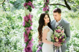 bride groom pose large circle lilac garden crcbaae1eff size5.97mb 3500x2336 1 - title:Home - اورچین فایل - format: - sku: - keywords: p_id:18