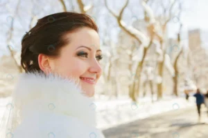 bride posing winter forest fur coat wedding photo crcf4ea350c size7.11mb 5616x3744 1 - title:Home - اورچین فایل - format: - sku: - keywords: p_id:18