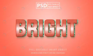 bright 3d text style effect psd premium template rnd324 frp31139025 - title:Home - اورچین فایل - format: - sku: - keywords: p_id:18