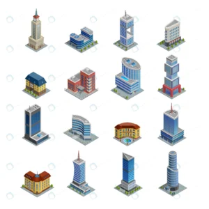 building isometric icons set crc6ee7407a size6.93mb - title:Home - اورچین فایل - format: - sku: - keywords: p_id:18