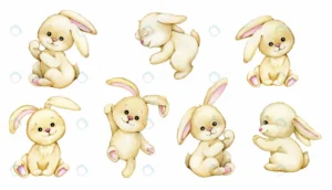 bunnies watercolor animals cartoon style set rabb crc7edbfe7c size7.87mb - title:Home - اورچین فایل - format: - sku: - keywords: p_id:18