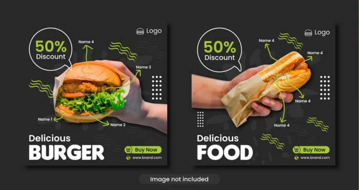 burger fast food menu social media banner templat crc2ce44dfd size3.58mb - title:قالب پست اینستاگرام ویژه تخفیف غذای فست فود - اورچین فایل - format:EPS - وکتور - sku:crc2ce44dfd - keywords:قالب پست اینستاگرام ویژه تخفیف غذای فست فود, وکتور, اینستاگرام, تمپلیت, خوردنی و نوشیدنی, دانلود رایگان, ساده و تمیز, سیاه و سفید تن خاکستری, فایل تکی, قالب اینستاگرام, قالب پست اینستاگرام, وکتور رایگان, وکتور فلت p_id:32661