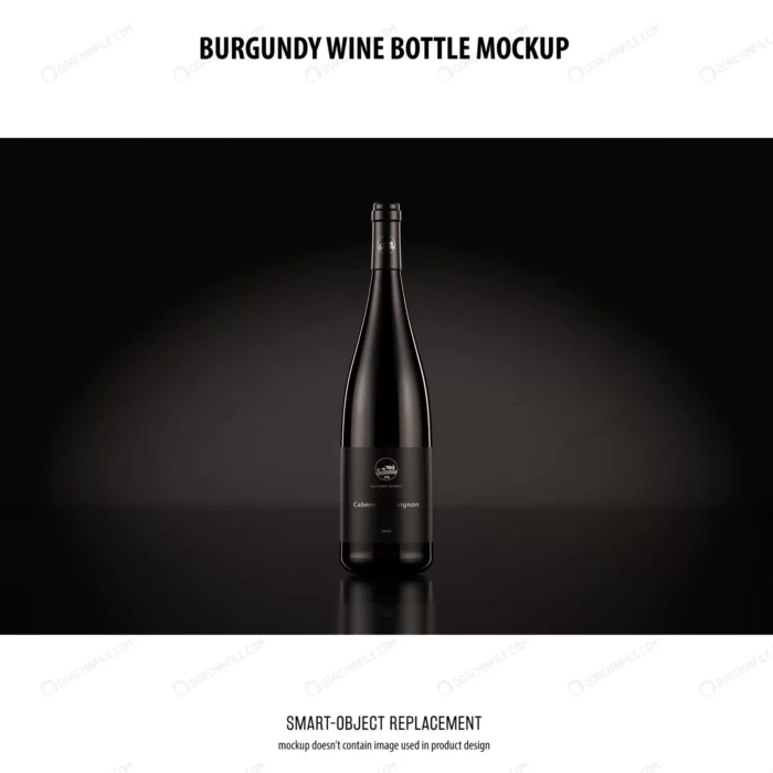 burgundy wine bottle mockup crc40a8b99f size9.58mb - title:موکاپ بطری با پس زمینه مشکی - اورچین فایل - format:PSD - فتوشاپ - sku:crc40a8b99f - keywords: p_id:96633