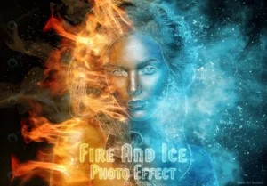 burning fire frozen ice photo effect mockup crc54cf4860 size127.72mb - title:Home - اورچین فایل - format: - sku: - keywords: p_id:18