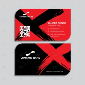 business card black red abstract modern profession rnd877 frp28043721 - title:Home - اورچین فایل - format: - sku: - keywords: p_id:18