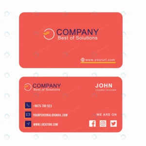 business card business card with company logo clea rnd197 frp31589212 - title:Home - اورچین فایل - format: - sku: - keywords: p_id:18