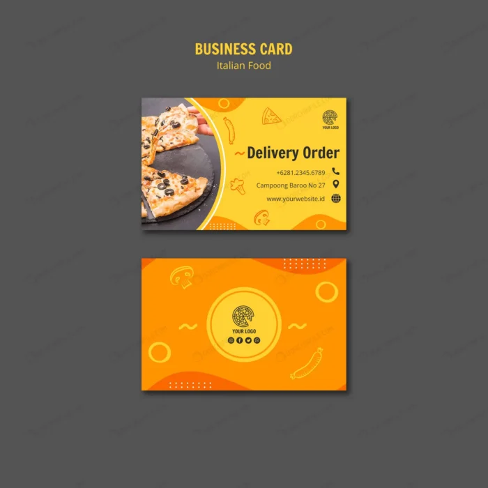 business card italian food bistro crc4f4d791e size7.44mb - title:کارت ویزیت رستوران با فرمت فتوشاپ - اورچین فایل - format:PSD - فتوشاپ - sku:crc4f4d791e - keywords: p_id:93347