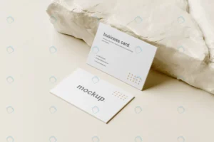 business card mockup perspective view with white r rnd565 frp18507656 - title:Home - اورچین فایل - format: - sku: - keywords: p_id:18