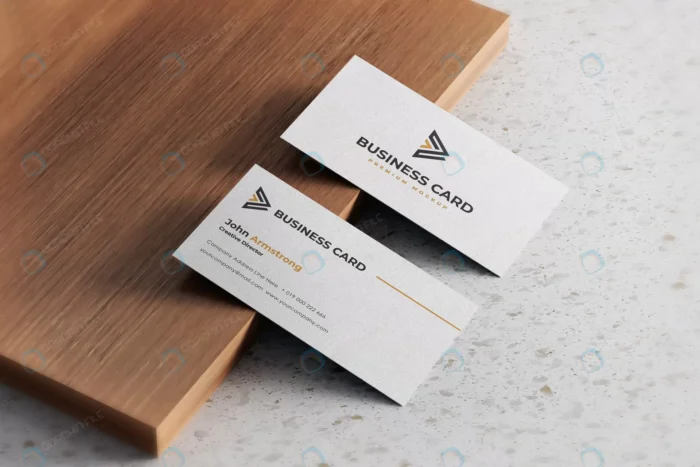 business card mockup realistic white textured rnd959 frp10115945 - title:کارت ویزیت خصوصی با پس زمینه سفید - اورچین فایل - format:PSD - فتوشاپ - sku:frp10115945 - keywords: p_id:67285