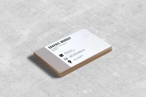 business card mockup with cement background crc0e06289d size164.36mb - title:Home - اورچین فایل - format: - sku: - keywords: p_id:18