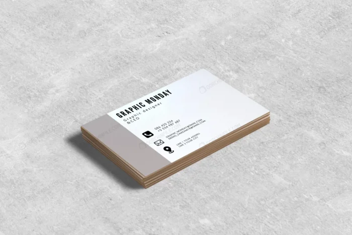 business card mockup with cement background crc0e06289d size164.36mb - title:قالب آماده کارت ویزیت - اورچین فایل - format:PSD - فتوشاپ - sku:crc0e06289d - keywords:قالب آماده کارت ویزیت p_id:104665