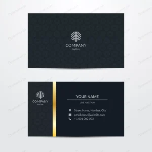 business card template chic style crc68559419 size5.95mb - title:Home - اورچین فایل - format: - sku: - keywords: p_id:18